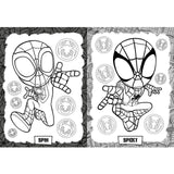 Igloo Books Spidey Super Colouring book with stickers and pens, UK version