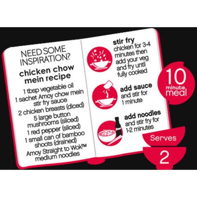 Amoy Chow Mein stir fry sauce 120g - British product