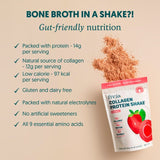 Freja Collagen Protein Shake Strawberry 300g - British product