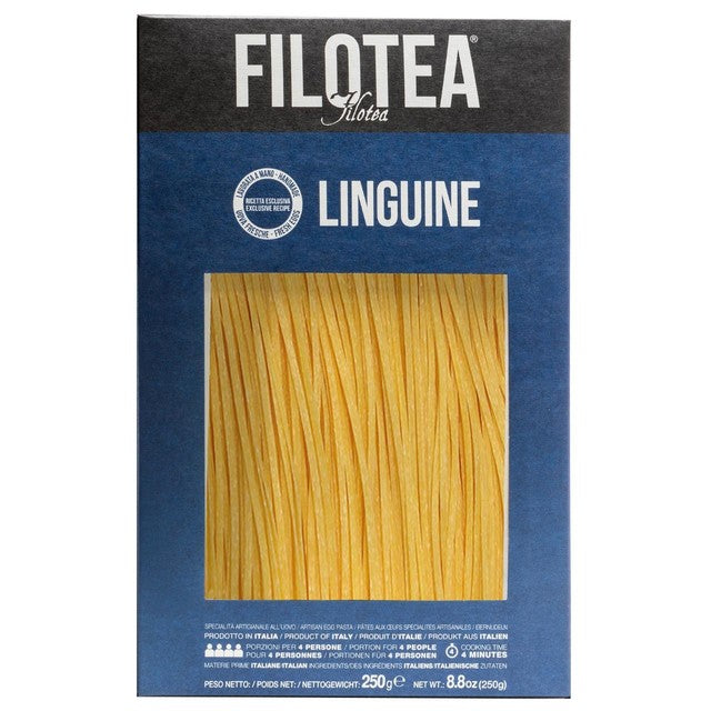 Filotea Linguine artisan egg pasta 250g - British product