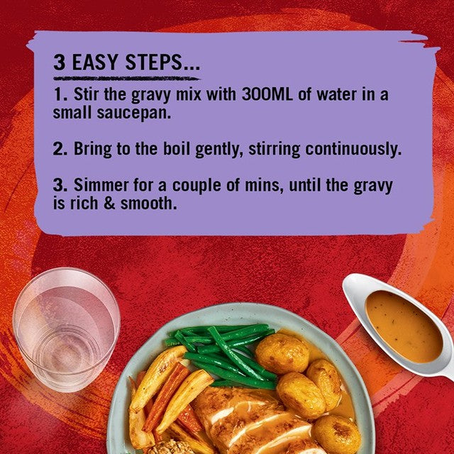 Schwartz roast chicken gravy mix with sage and parsley sachet (British brand)