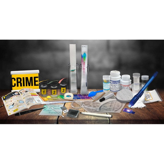 Wild Science forensic science lab kit, UK version