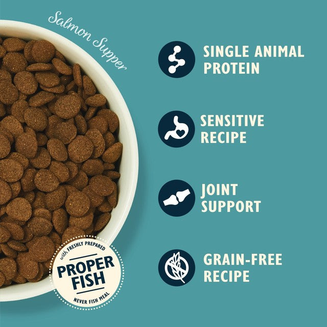 Lily's Kitchen Salmon Supper dry dog food 2.5kg, UK version
