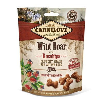 M&S Carnilove Wild Boar with Rosehips Crunchy Dog Treats 200g- Buy online at McGrocer