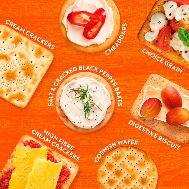 Jacob's biscuits for cheese selection tub, UK version