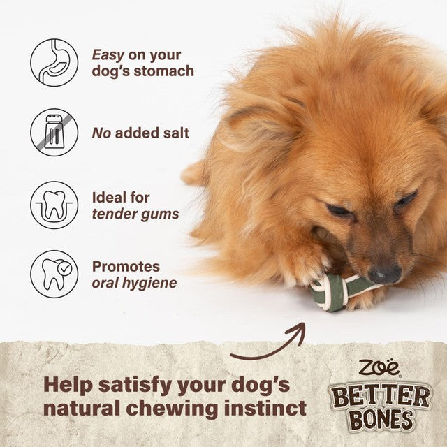 Zeus Better Bones lamb with mint dog treats 7.5cm (British brand)