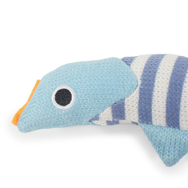 Rosewood Battersea Catnip Kicker Fish toy 30cm - British product