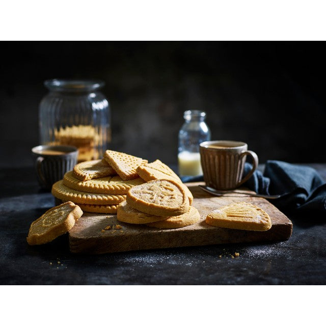 M&S Scottish all butter shortbread assortment tin 650g, imported from the UK