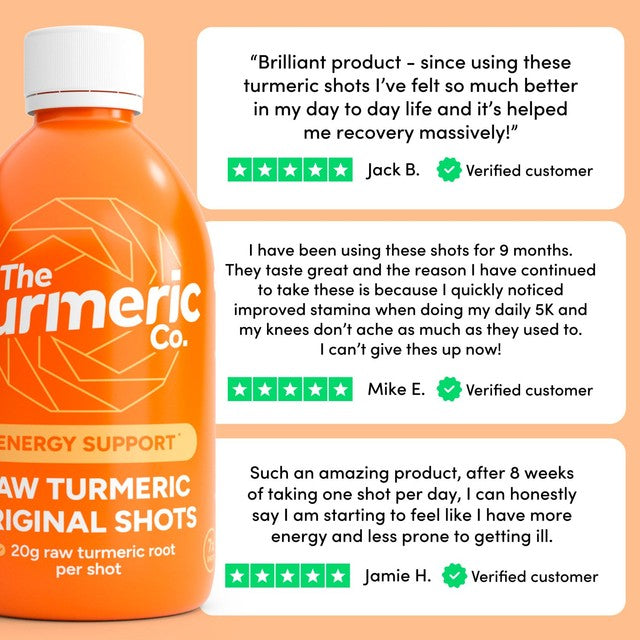 The Turmeric Co Raw Turmeric Original Dosing Bottle, UK version