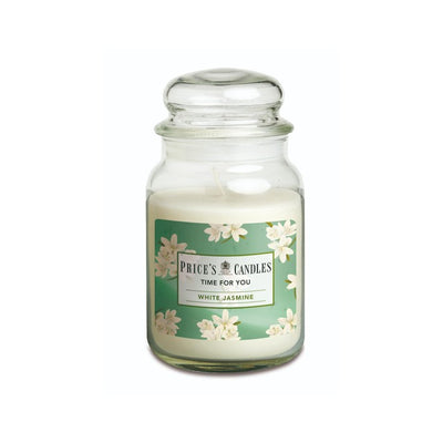M&S Price's White Jasmine Large Jar Candle 510g- Buy online at McGrocer