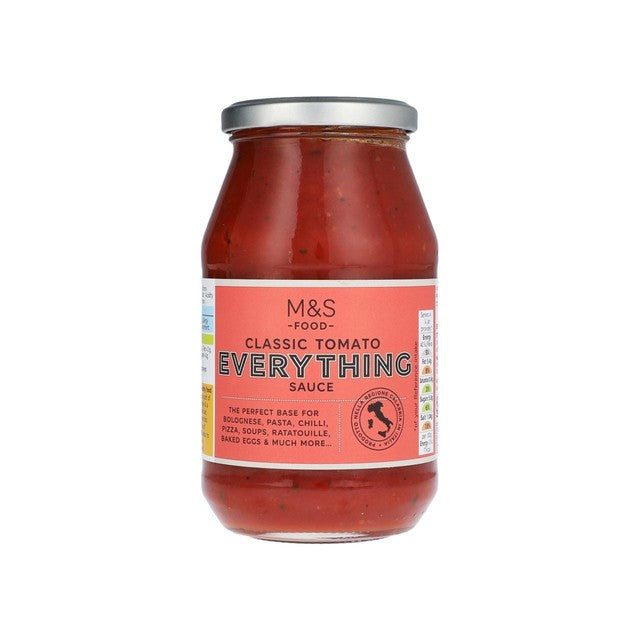 M&S Classic Tomato Everything Sauce 500g imported from the UK