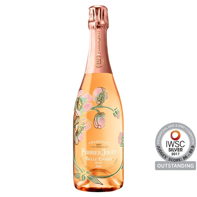 Perrier Jouet Belle Epoque Rosé Vintage Champagne 75cl, imported from the UK