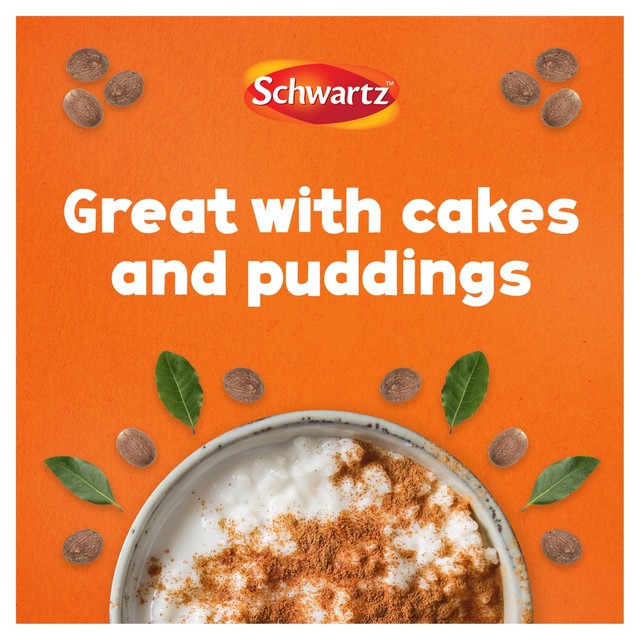 Schwartz whole nutmeg in glass jar 25g (British brand)