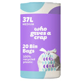 Who Gives A Crap super strong bin bags 37L, UK version