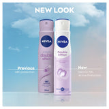 Nivea Double Effect anti-perspirant deodorant spray 250ml, imported from the UK