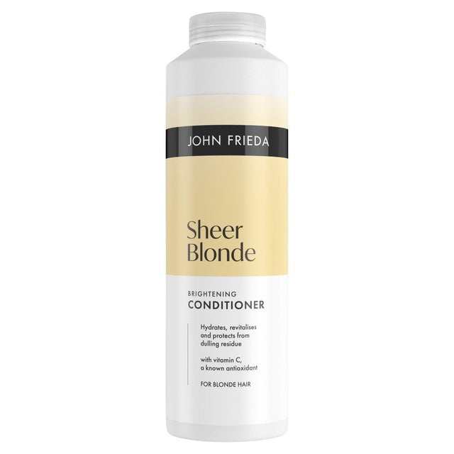 John Frieda Sheer Blonde brightening conditioner, UK version
