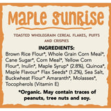 Nature's Path Maple Sunrise cereal 332g, imported from the UK