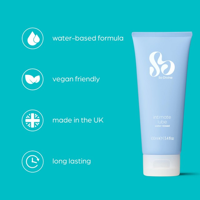 So Divine Water Based Classic Lubricant 100ml (British brand)
