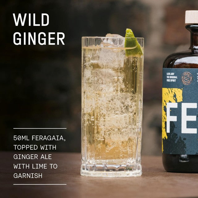 Feragaia distilled alcohol-free spirit 70cl - British product