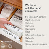 Kit & Kin hypoallergenic baby wipes 10-pack of 60 wipes, UK version