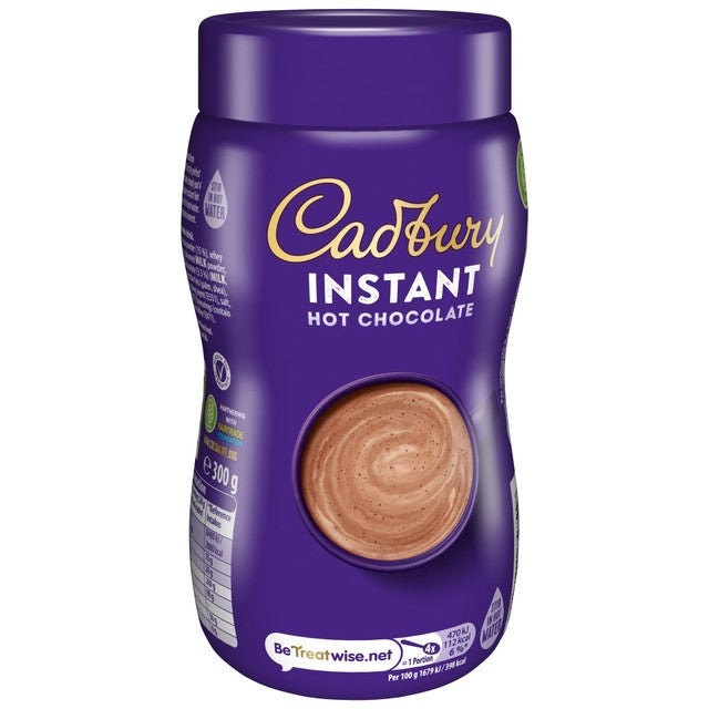 Cadbury instant hot chocolate 300g - British product