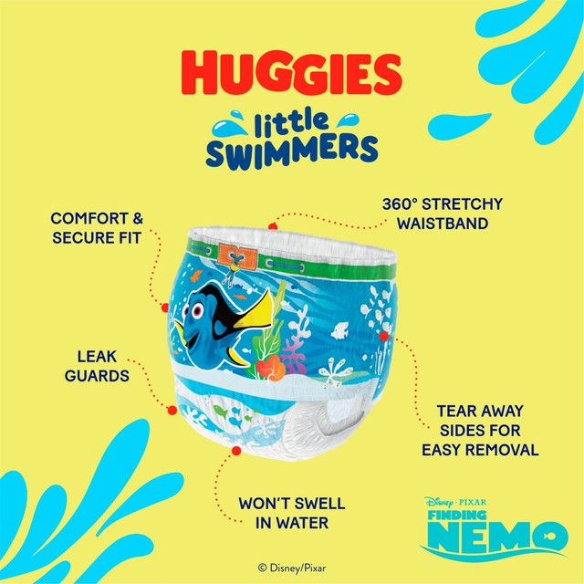 Huggies Little Swimmers swim nappies Size 5-6, UK version