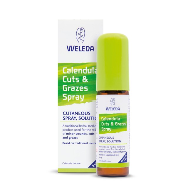Weleda Calendula cuts and grazes spray 20ml (British brand)
