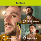 Philips OneBlade Face & Body electric shaver, imported from the UK
