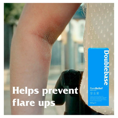 Doublebase Flare Relief Emollienscreme für Ekzeme und trockene Haut 500g