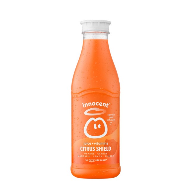 Innocent Plus Citrus Shield Orange & Carrot Juice 750ml, UK version
