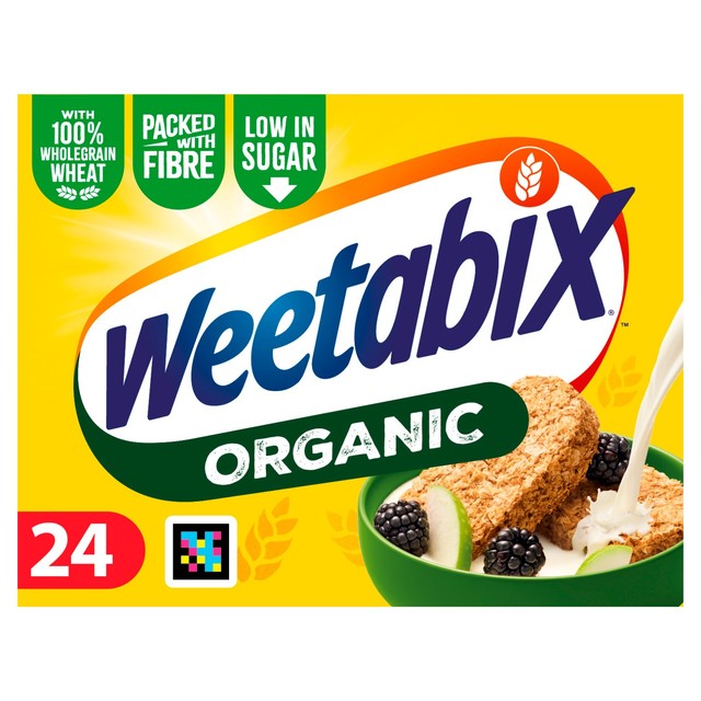 Weetabix Organic wheat biscuit cereal 24 biscuits (British brand)