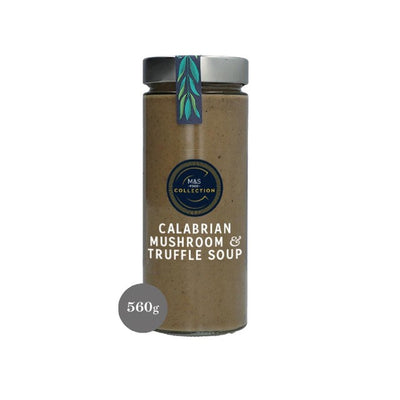 M&S M&S Collection Calabrian Mushroom & Truffle Soup 560g- Buy online at McGrocer