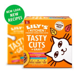 Lily's Kitchen Tasty Cuts wet cat food multipack 8x85g, UK version