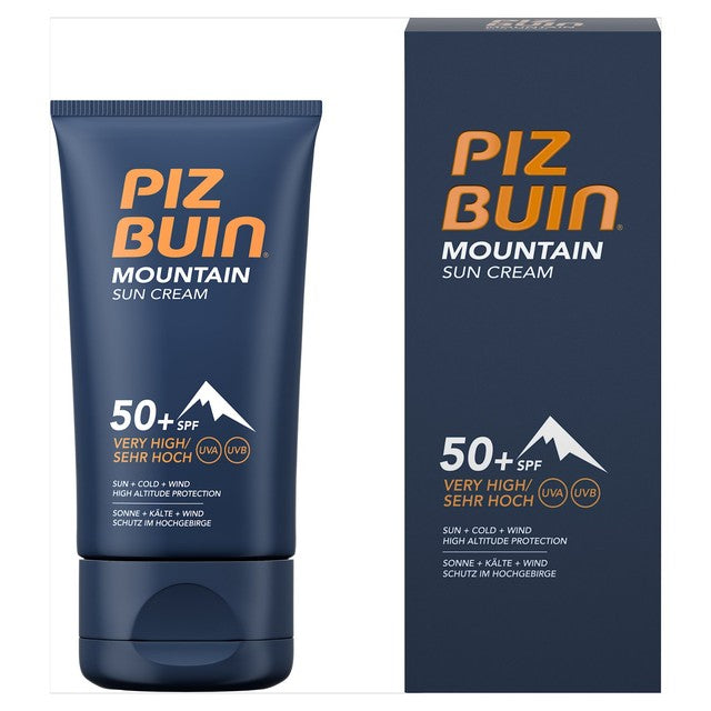 Piz Buin Mountain Sun Cream SPF 50+ 50ml, imported from the UK