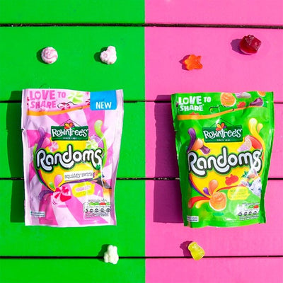 Rowntree's Randoms Assortert Fruktig Seigt Godteri Delingspose 150g