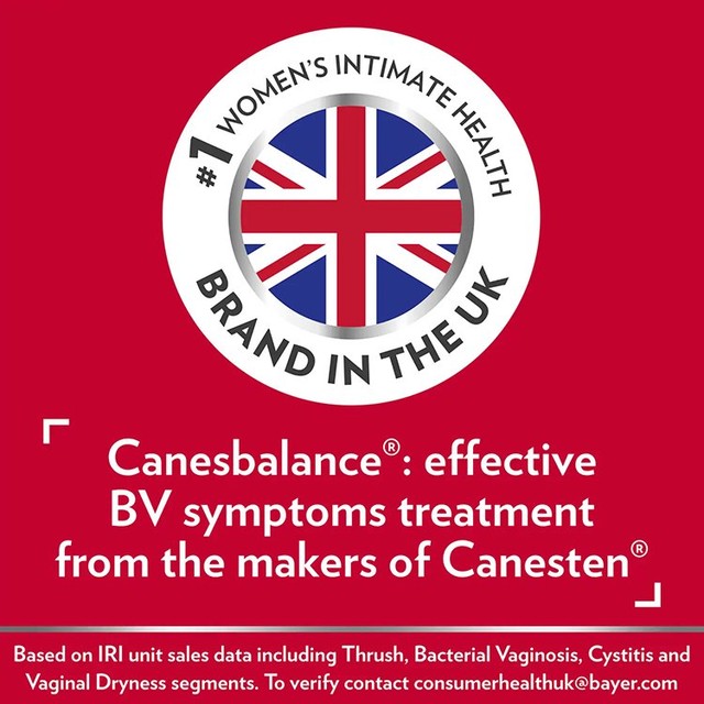 Canesten Canesbalance Bacterial Vaginosis Vaginal Pessaries 7 pessaries - British product