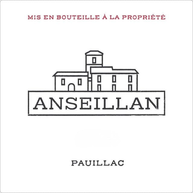 Chateau Lafite red wine Anseillan Pauillac, imported from the UK