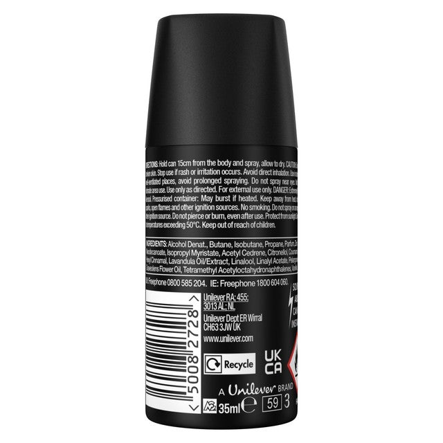 Lynx Africa deodorant body spray 35ml, UK version