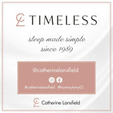 Catherine Lansfield scallop border king duvet set - British product