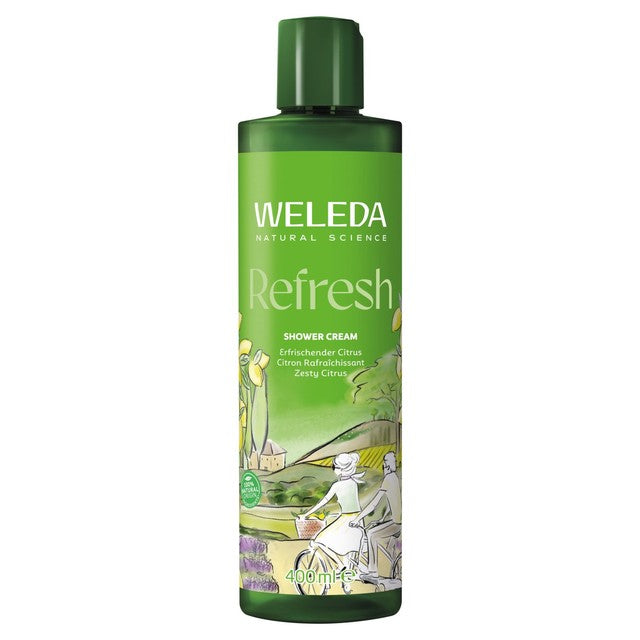 Weleda Citrus Refresh shower cream wash 400ml (British brand)
