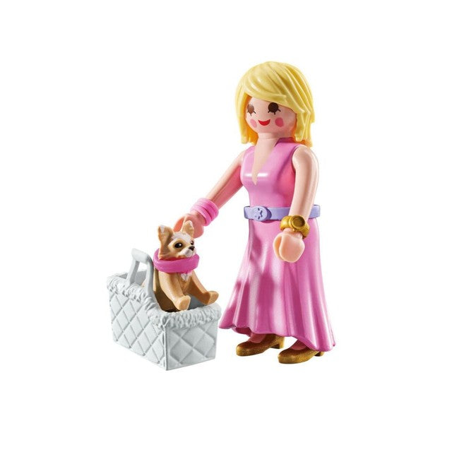 Playmobil My Life It-Girl with Chihuahua toy figurine set, imported from the UK