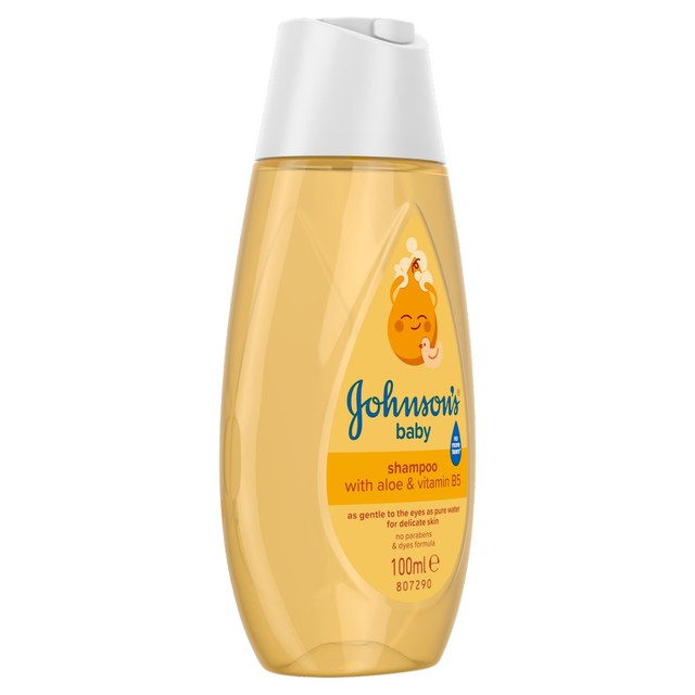 Johnson's Baby No More Tears shampoo, imported from the UK
