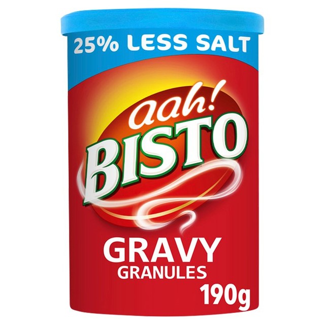 Bisto Reduced Salt Gravy Granules - British product