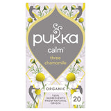 Pukka Herbs Organic Three Chamomile Tea 20 Bags, imported from the UK
