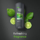 Dove Men+Care Fresh Awake Body & Face Wash 250ml - British product