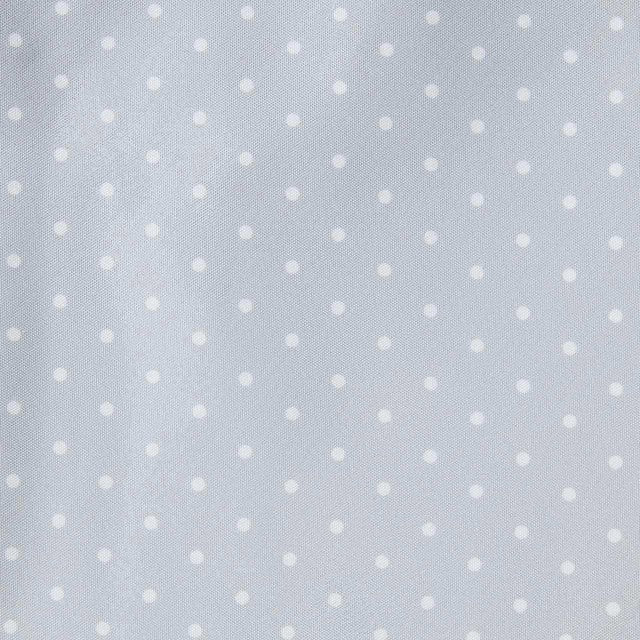 M&S grey spotty tablecloth 230x140cm, imported from the UK