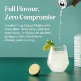 Naked Life Mojito Spritz non-alcoholic cocktail 4 x 250ml, imported from the UK