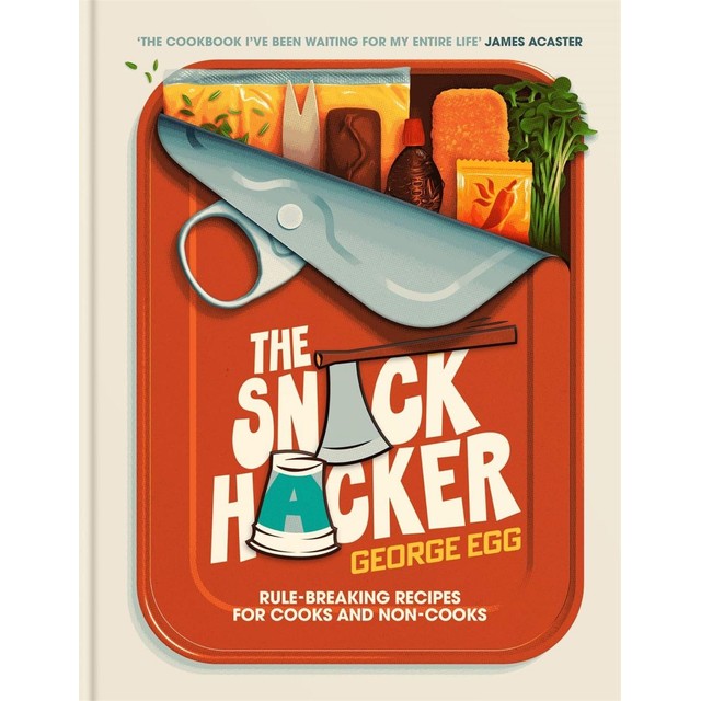 Snack Hacker cookbook by Bonnier Books rule-breaking recipes, imported from the UK