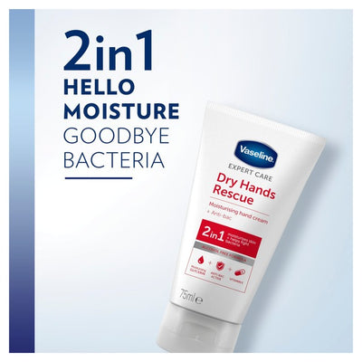 M&S Vaseline Intensive Care Anti-Bac Håndkrem 75ml- Kjøp online hos McGrocer