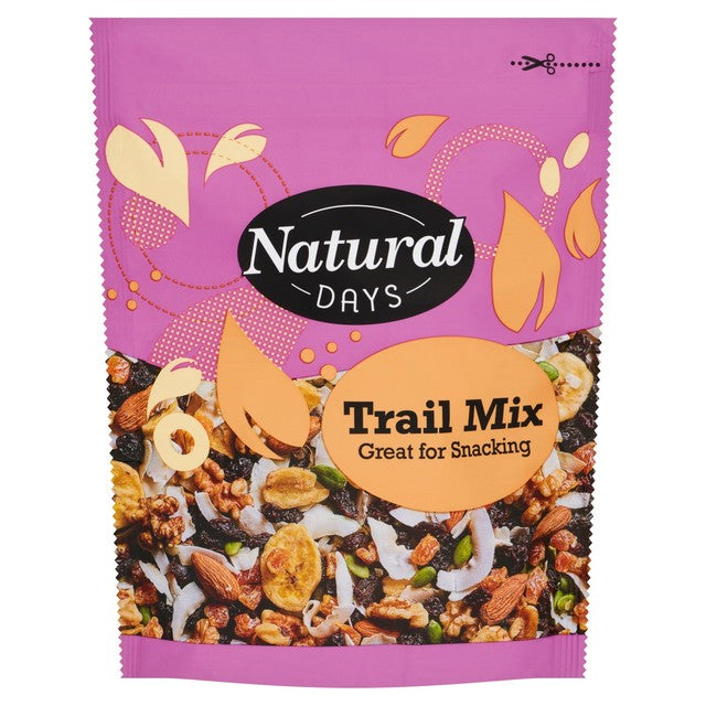 Natural Days trail mix 150g, imported from the UK
